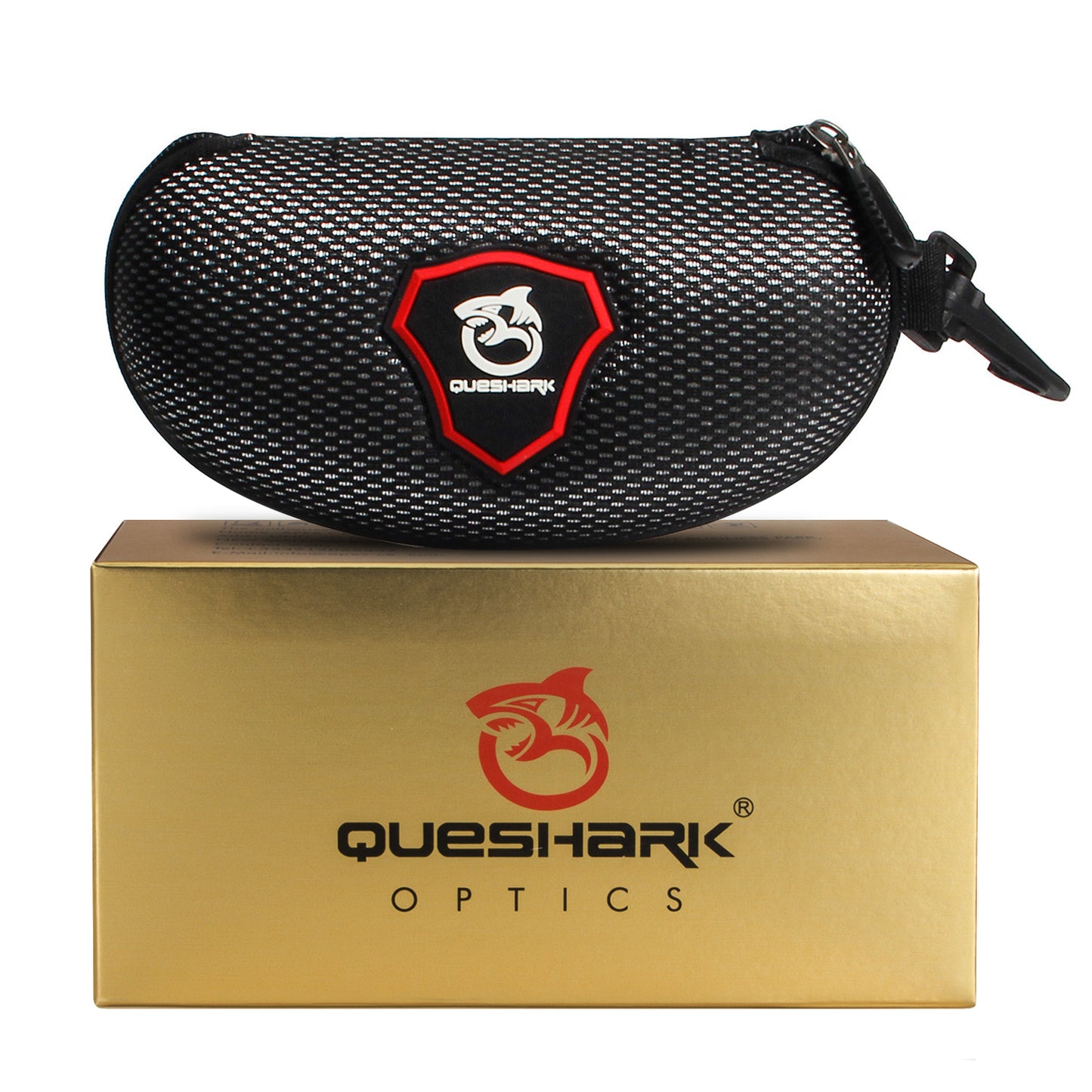 QE51 Black Red UV400 Cycling Glasses Bike Sunglasses 1 Polarized 3 HD Lens