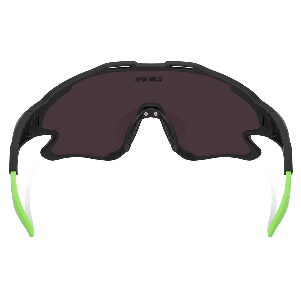 <transcy>QE51 noir vert UV400 lunettes de cyclisme lunettes de soleil de vélo 1 lentille polarisée 3 HD</transcy>