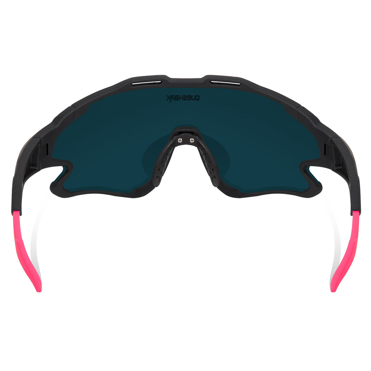 <transcy>QE51 noir rose UV400 lunettes de cyclisme lunettes de soleil de vélo 1 lentille polarisée 3 HD</transcy>